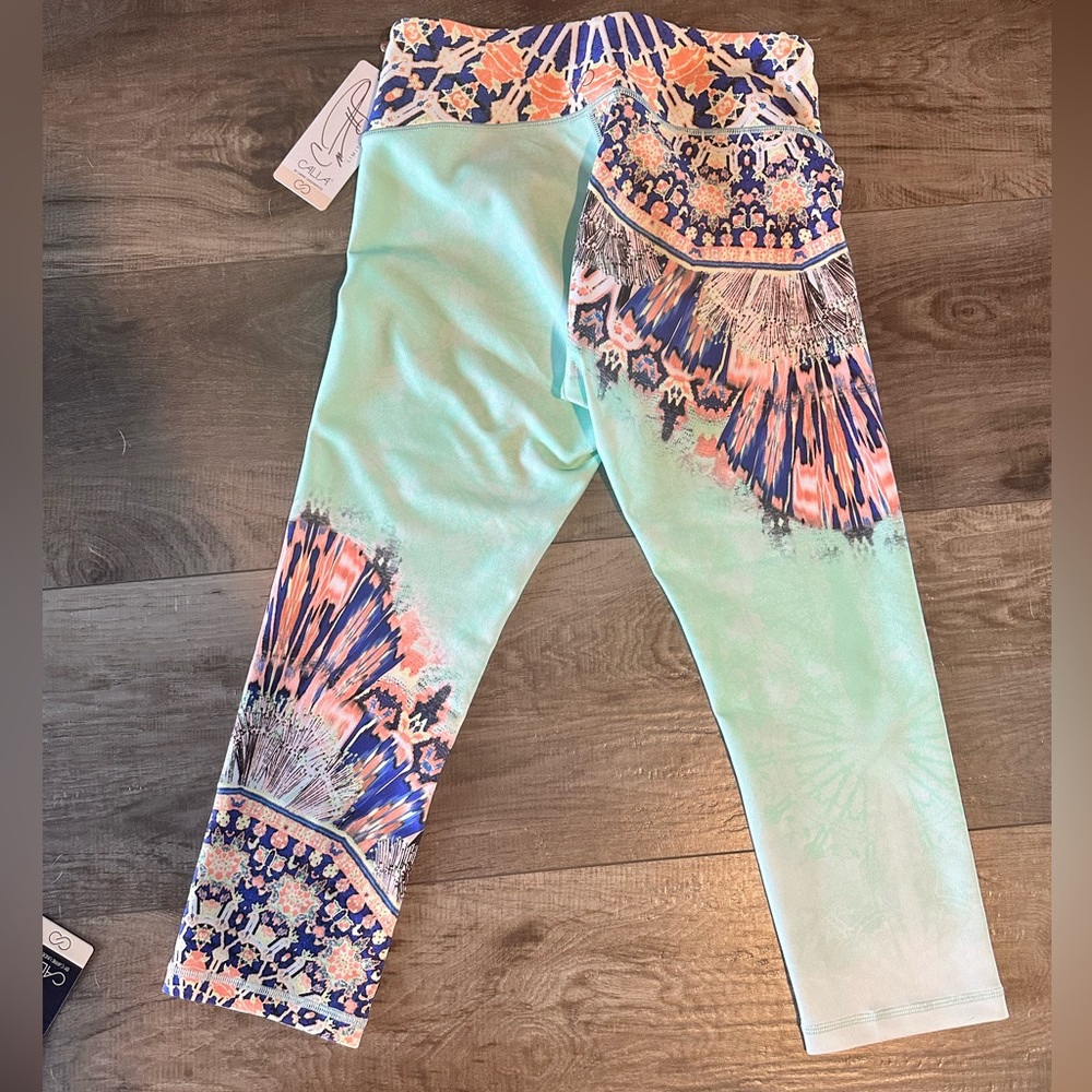BNWT Calia by Carrie Underwood Limited Edition Havana Boho Leggings - Picture 2 of 3